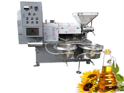 ethiopia use soybean hydraulic small sunflower oil mill machine