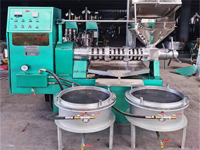 rapeseed oil production plant edible oil press